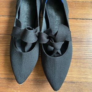 Rothys Black Mary Jane Shoes 9.5